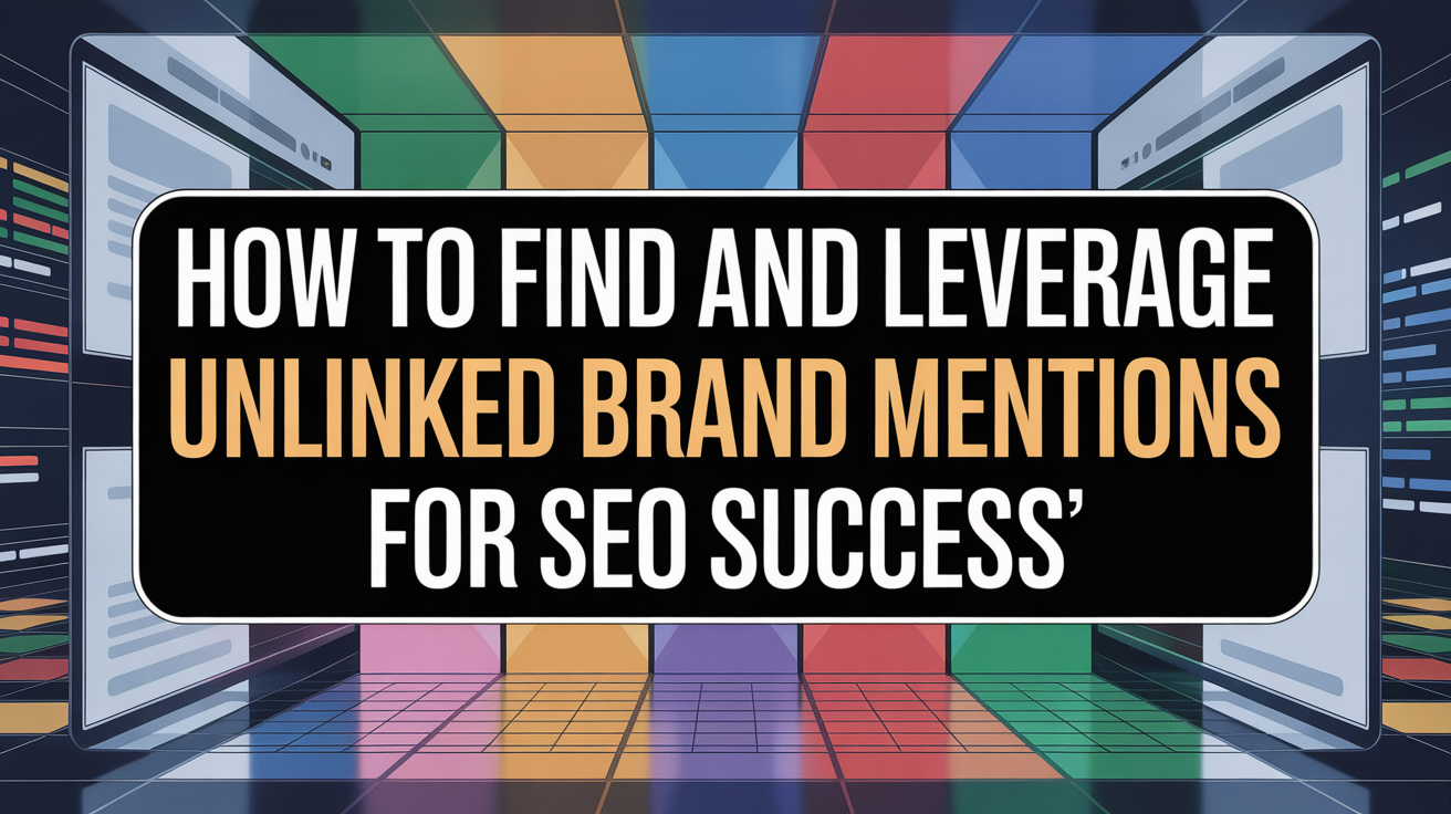 How to Find and Leverage Unlinked Brand Mentions for SEO Success