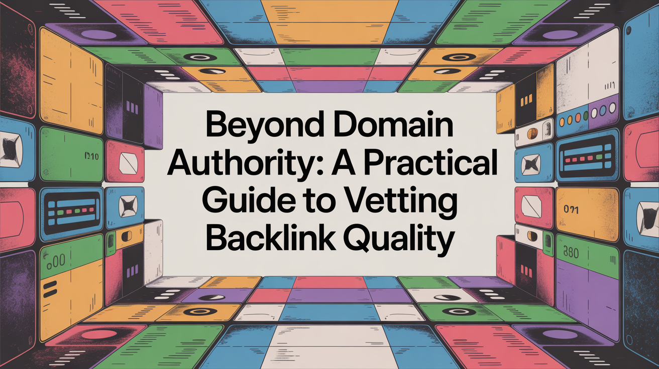 Beyond Domain Authority: A Practical Guide to Vetting Backlink Quality