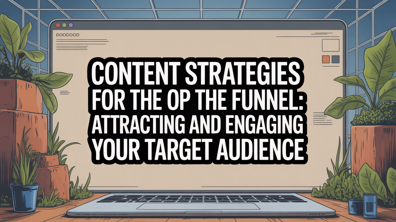 Content Strategies for the Top of the Funnel: Attracting and Engaging Your Target Audience