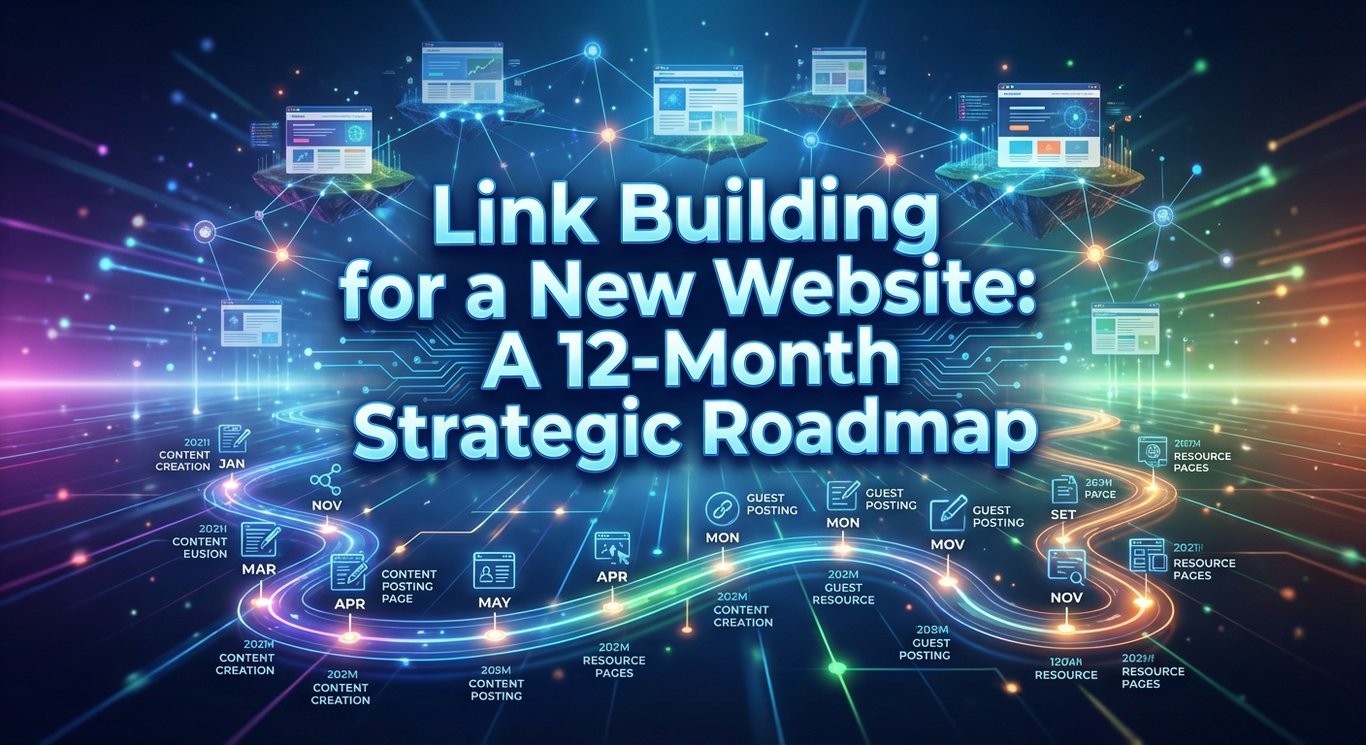 Link Building for a New Website: A 12-Month Strategic Roadmap