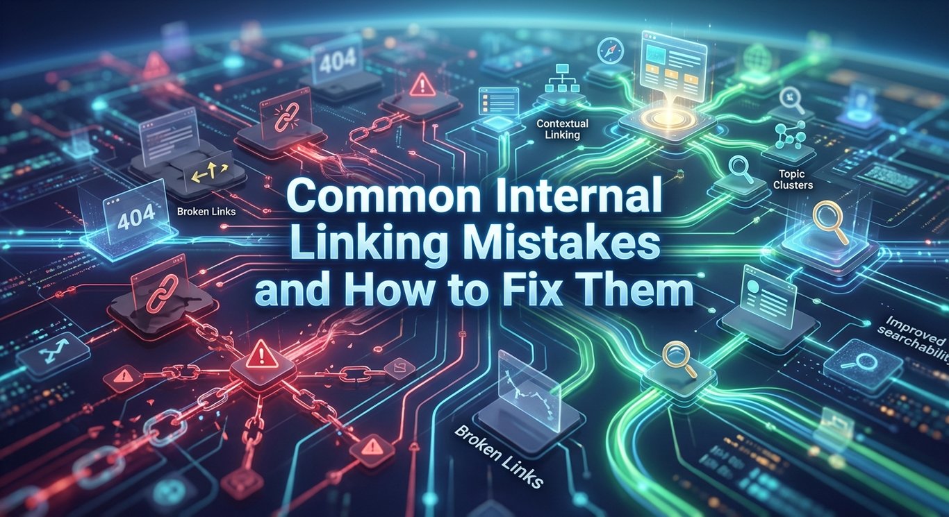 Common Internal Linking Mistakes and How to Fix Them