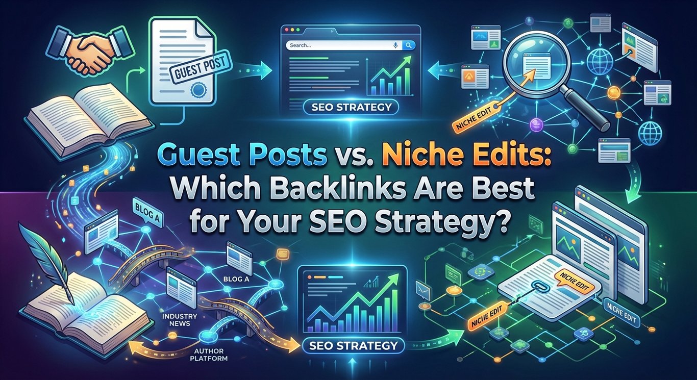 Guest Posts vs. Niche Edits: Which Backlinks Are Best for Your SEO Strategy?