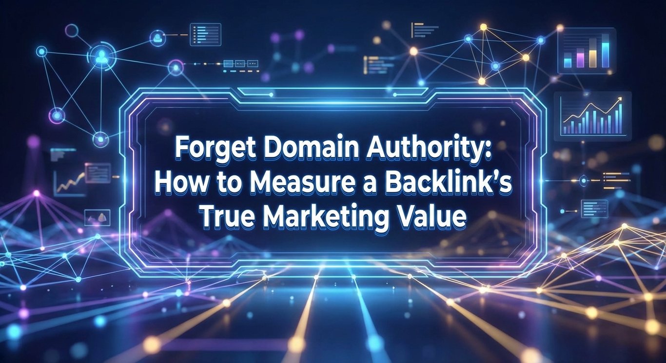 Forget Domain Authority: How to Measure a Backlink's True Marketing Value