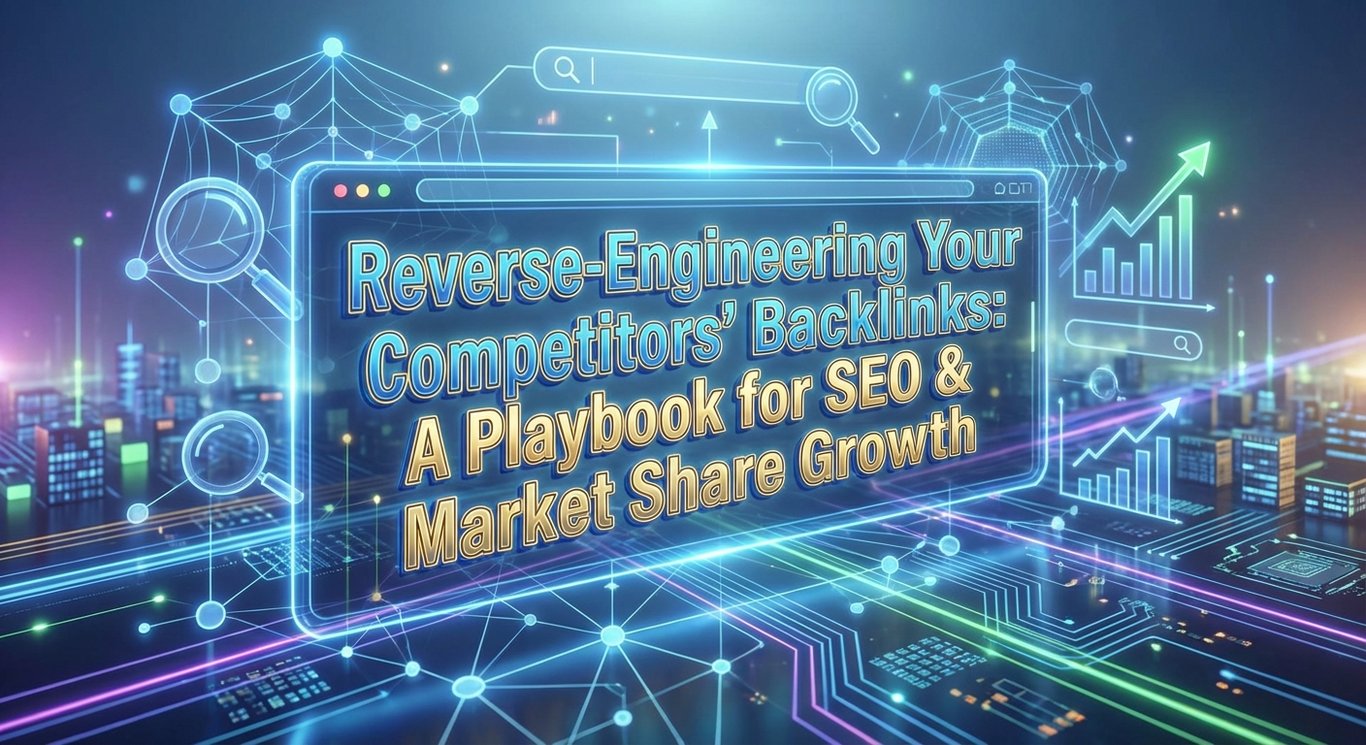 Reverse-Engineering Your Competitors' Backlinks: A Playbook for SEO & Market Share Growth