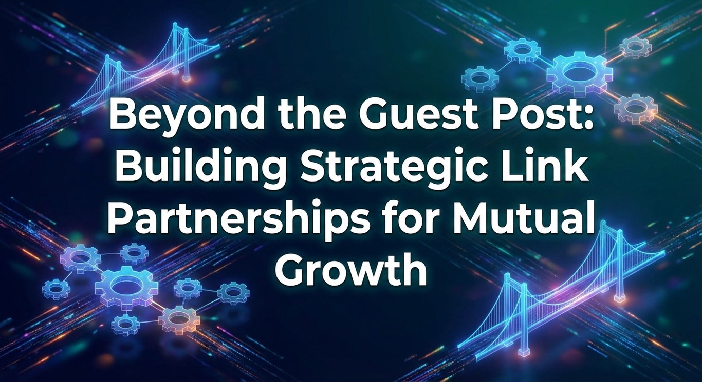 Beyond the Guest Post: Building Strategic Link Partnerships for Mutual Growth