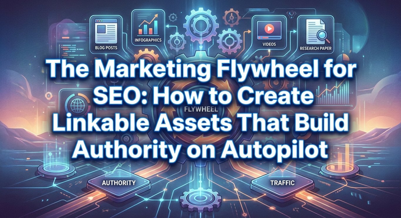 The Marketing Flywheel for SEO: How to Create Linkable Assets That Build Authority on Autopilot