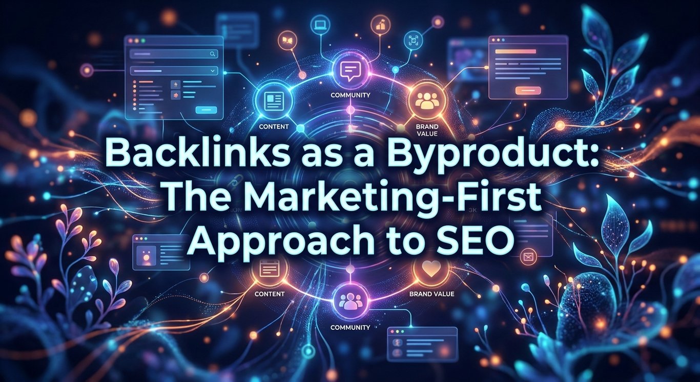 Backlinks as a Byproduct: The Marketing-First Approach to SEO