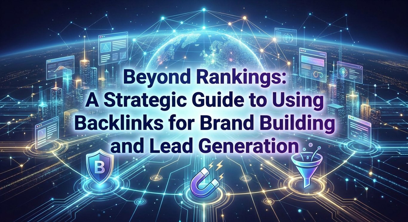 Beyond Rankings: A Strategic Guide to Using Backlinks for Brand Building and Lead Generation