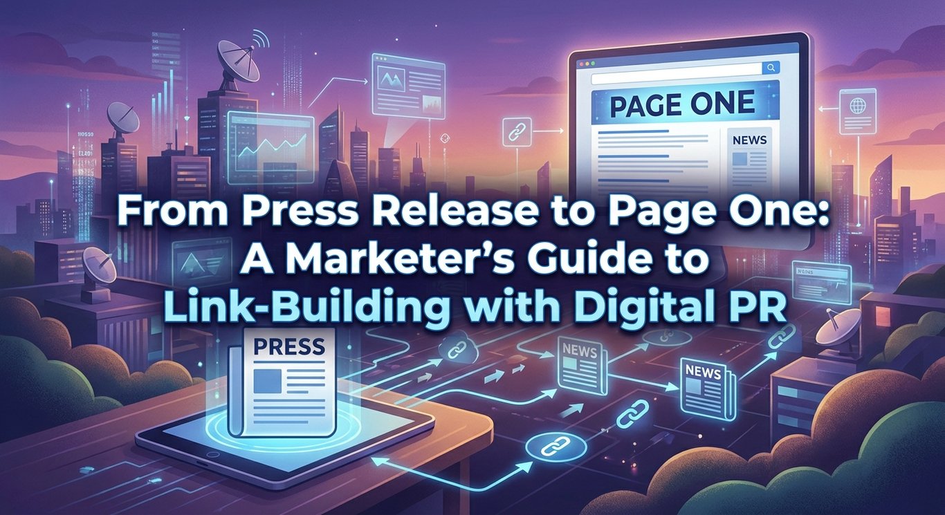 From Press Release to Page One: A Marketer's Guide to Link-Building with Digital PR