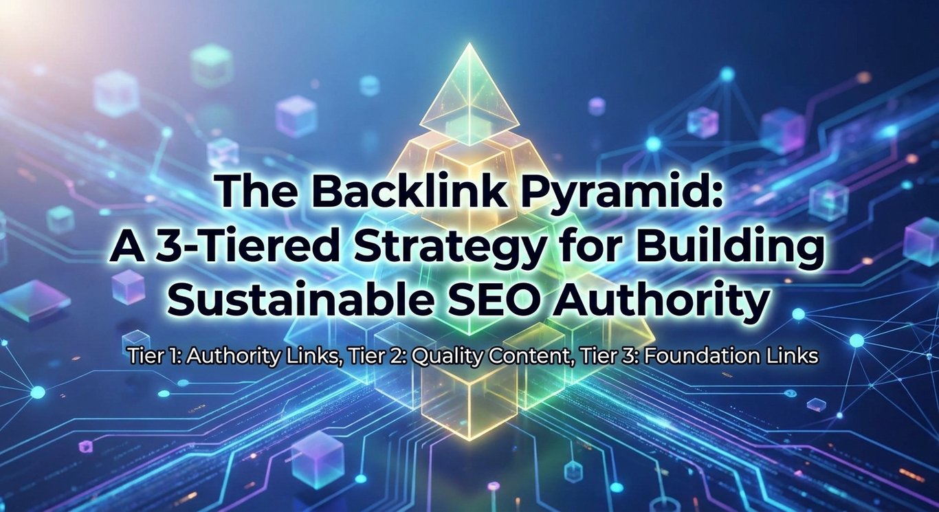 The Backlink Pyramid: A 3-Tiered Strategy for Building Sustainable SEO Authority